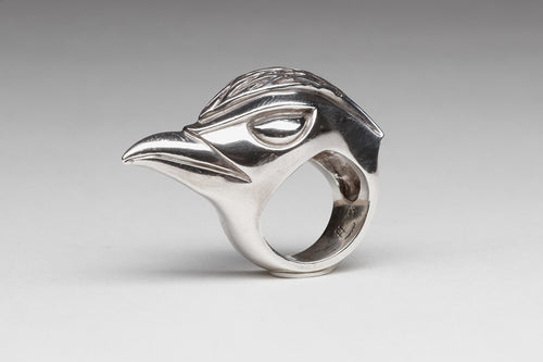 Spirit Bird Ring by Lillian Pitt, Yakama