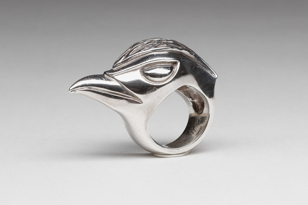 Spirit Bird Ring by Lillian Pitt, Yakama
