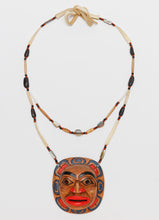 Moon Mask Pendant by Artie George, Coast Salish