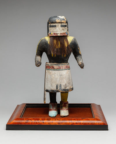 Historic Hopi Angak’china (Longhair) Katsina, c. 1920