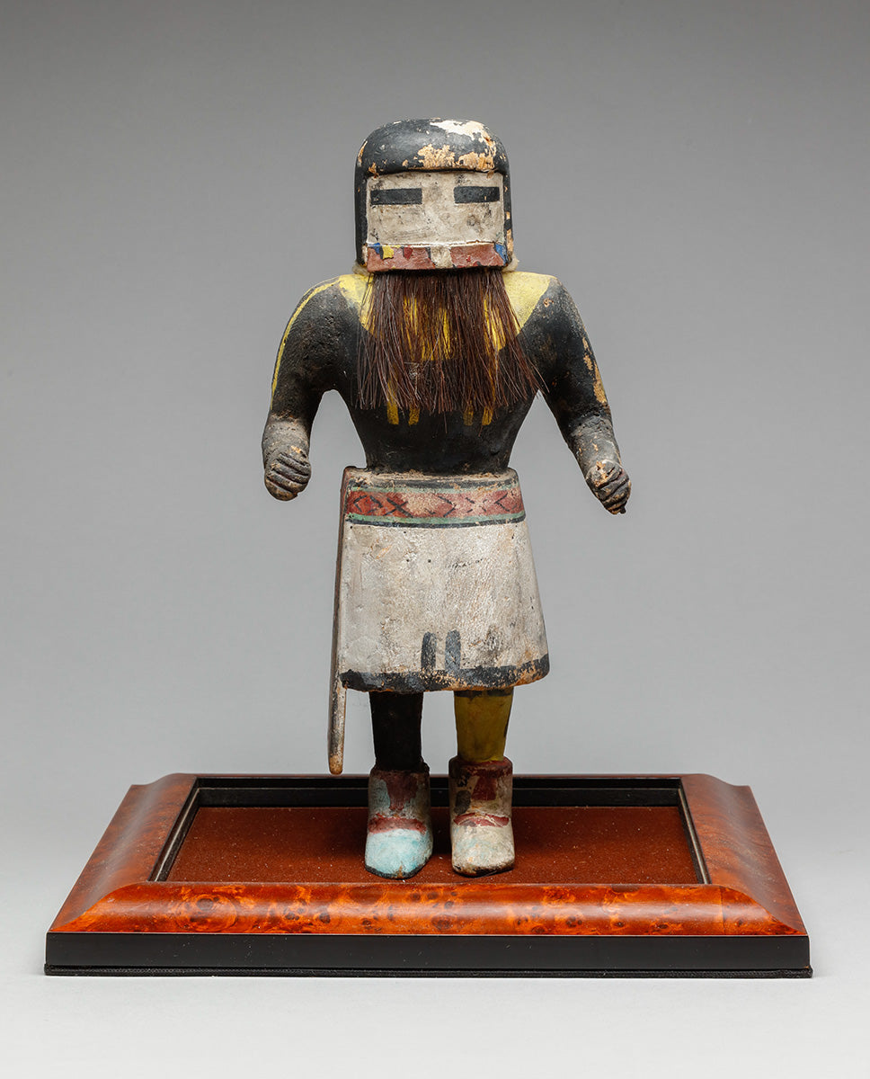 Historic Hopi Angak’china (Longhair) Katsina, c. 1920
