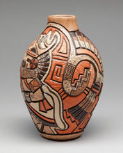 Sowi-ingwa (Deer Dancer) Vessel by Carla Claw Nampeyo, Hopi