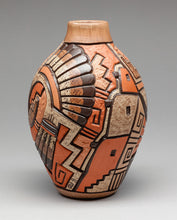 Sowi-ingwa (Deer Dancer) Vessel by Carla Claw Nampeyo, Hopi
