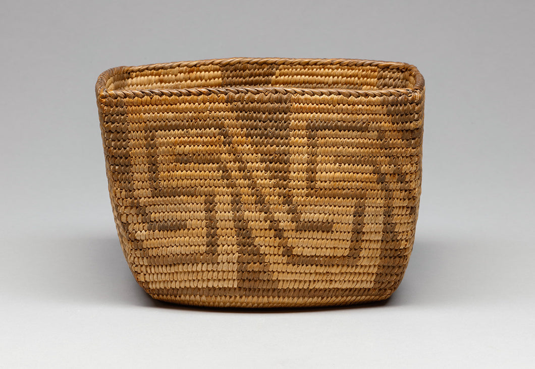 Historic Rectangular Basket, Pima