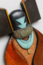 Crow Mother Sculpture by Kim Seyesnem Obrzut, Hopi