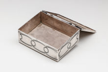 Navajo Hand Stamped Sterling Silver Box