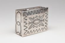 Navajo Hand Stamped Sterling Silver Box