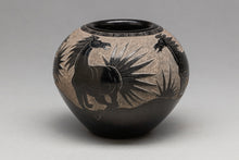 Bowl with Incised design by Goldenrod, Santa Clara Pueblo