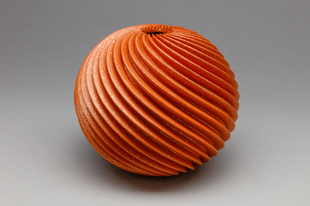Swirl Pot by Hubert Candelario, San Felipe Pueblo