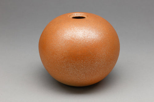 Round Pot with Micaceous Slip by Robert Vigil, Nambe Pueblo