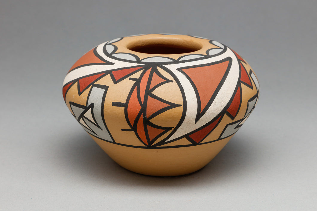 Polychrome Pot by Joe & Thelma Talachy, Pojoaque Pueblo