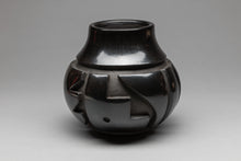 Incised Blackware Pot by Robert Cleto Nichols, Santa Clara Pueblo