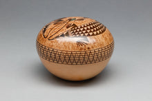 Seed Pot with Lizards by Nona Naha, Tewa-Hopi Pueblo