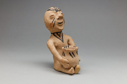 Rain God, c. 1940, Tesuque Pottery