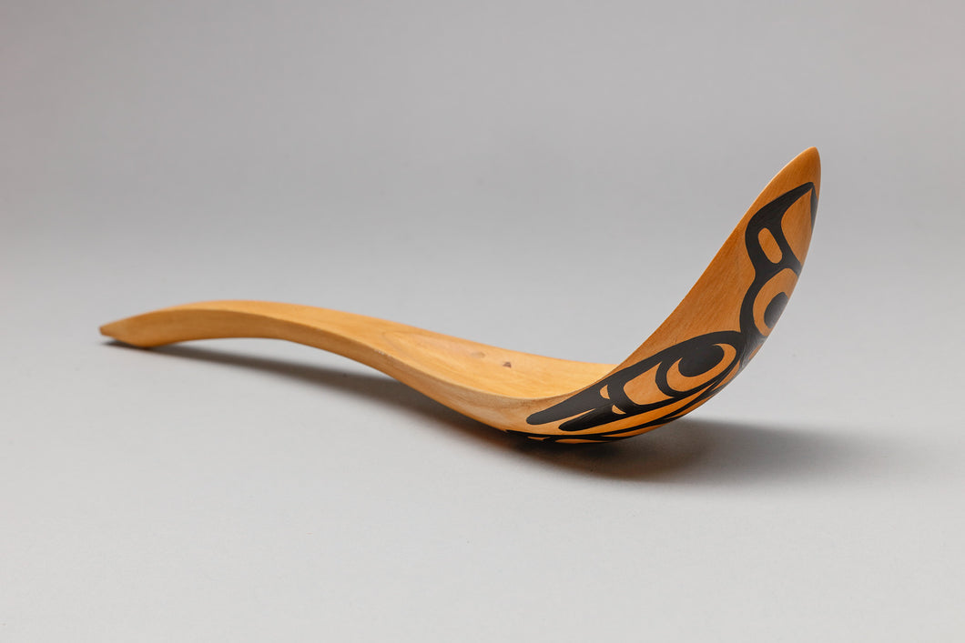 Spoon with Raven Design by David A. Boxley, Alaskan Tsimshian