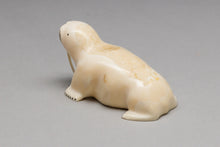 Vintage Walrus Carving by Wlifred Olanna Sr., Inupiaq