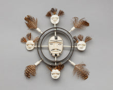 Spirit Mask of Humans by Matthew Tiulana, Inupiaq