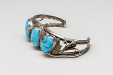 Vintage Turquoise Bracelet, c. 1970, Navajo