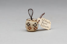 Miniature Basket with Lid by Jose Adelline, Tohono O'odham