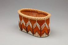 Birchbark Basket with Porcupine Quill Design by Dawn Walden