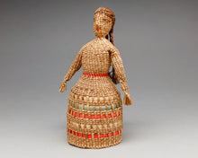 Vintage Basketry Doll by Mattie Howeattle (1869-1967), Quinault