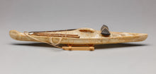 Model Kayak with Hunting Implements, Yup'ik Culture