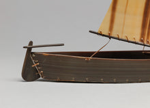 Baleen Boat with Two Sails, Yup'ik