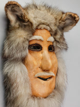 Mask of Man with Wolf Headdress by Susie Paneak (1919-1997), Nunamiut Iñupiaq