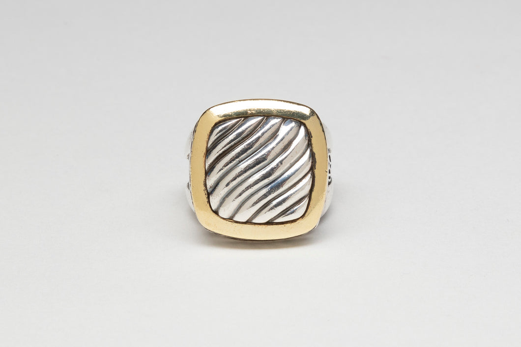 Unisex Mixed Metal Ring by David Yurman