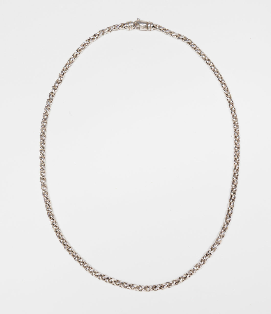 Unisex Silver Wheat Design Chain by David Yurman