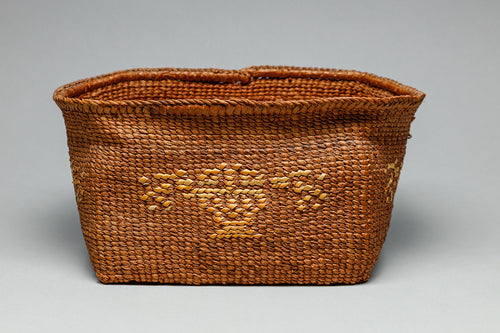 Basket with Flower Basket Designs c. 1920, Tsimshian