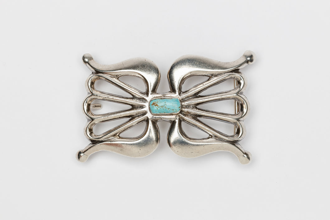 Sandcast Belt Buckle, Navajo