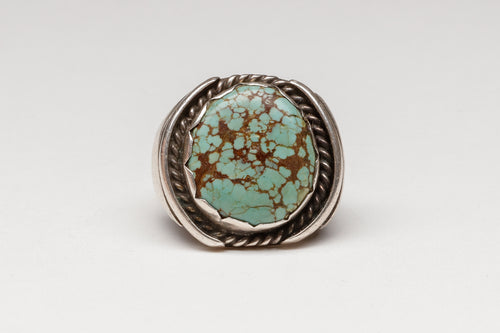 Vintage Men’s Turquoise Ring c.1970, Navajo