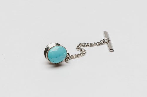 Turquoise Tie Tack, Navajo