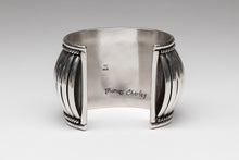 Sterling Silver Cuff Bracelet by Thomas Charlie, Navajo