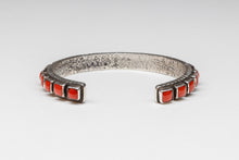 Mediterranean Coral Row Bracelet by Ernest Rangel