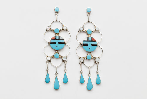 On Hold: Sunshine Design Dangle Earrings by Vivianita Booqua