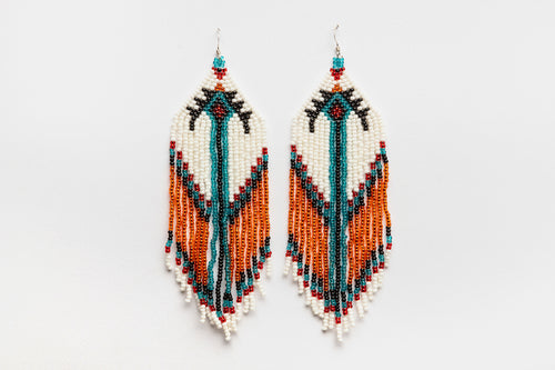 Beaded Chandelier Earrings by Navahope Jewelry