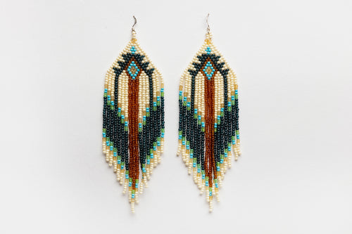 Beaded Chandelier Earrings by Navahope Jewelry