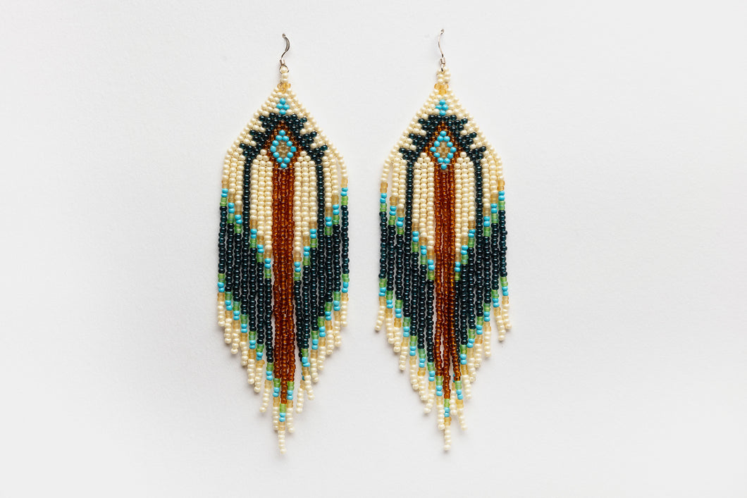 Beaded Chandelier Earrings by Navahope Jewelry