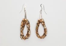 Five Strand Abalone Bead Necklace and Earring Set, Kewa (Santo Domingo)