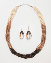 Ten Strand Hand Rolled Ombré Heishi Set by Ramona Bird, Kewa