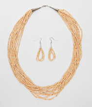 Ten Strand Hand Rolled Melon Shell Heishi Beads by Ramona Bird, Kewa