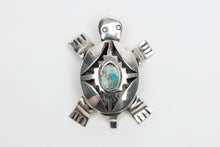 Turtle Pendant by Bennie Ration, Navajo