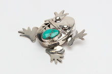 Frog Pendant by Bennie Ration, Navajo