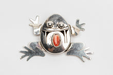 Frog Pendant by Bennie Ration, Navajo