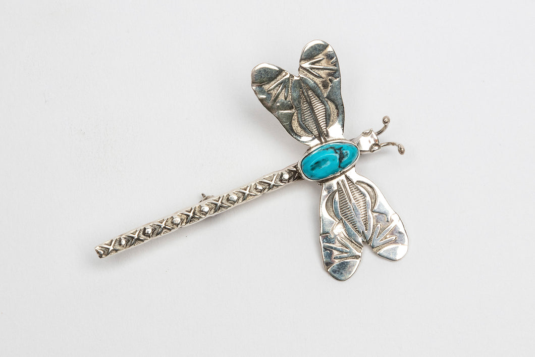 Dragonfly Pin, Navajo