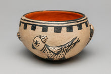 Vintage Pot with Raised Bird Designs, Cochiti Pueblo