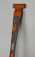 Dance Paddle Depicting Wolf by Tim Alfred, Kwakwaka’wakw Nation