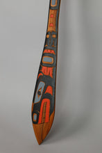 Dance Paddle Depicting Bear by Tim Alfred, Kwakwaka'wakw Nation